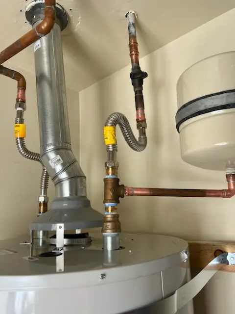 Water heater installation and plumbing repair in Dixiedale